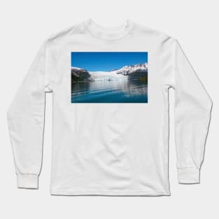 Blue Sky and Glacier Long Sleeve T-Shirt